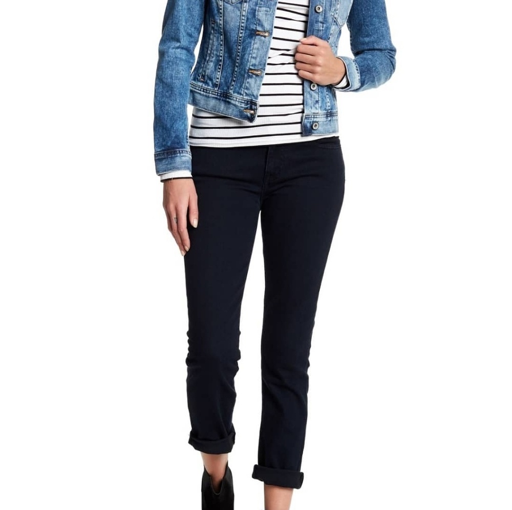Big Star Straight Cigarette Black Jeans